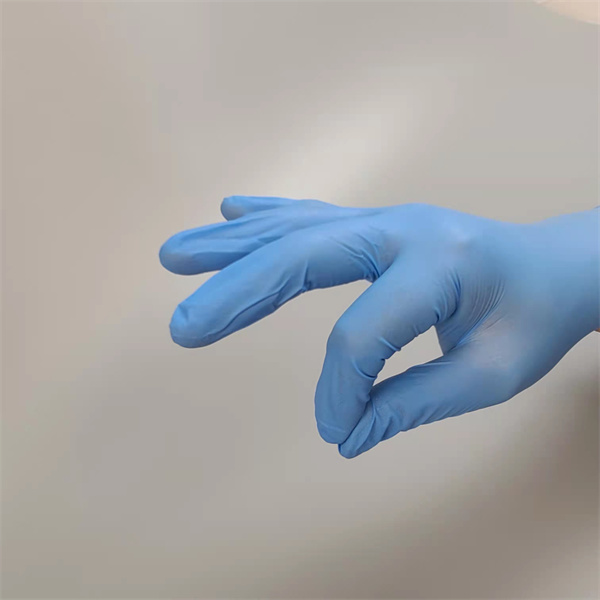 BZS300-L BEZOSS NITRILE GLOVES 30CM CUFF SIZE L